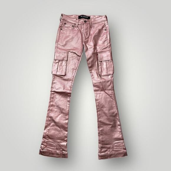 VALABASAS JEANS "COZART" PINK  sz 28 L34 - Picture 1 of 6